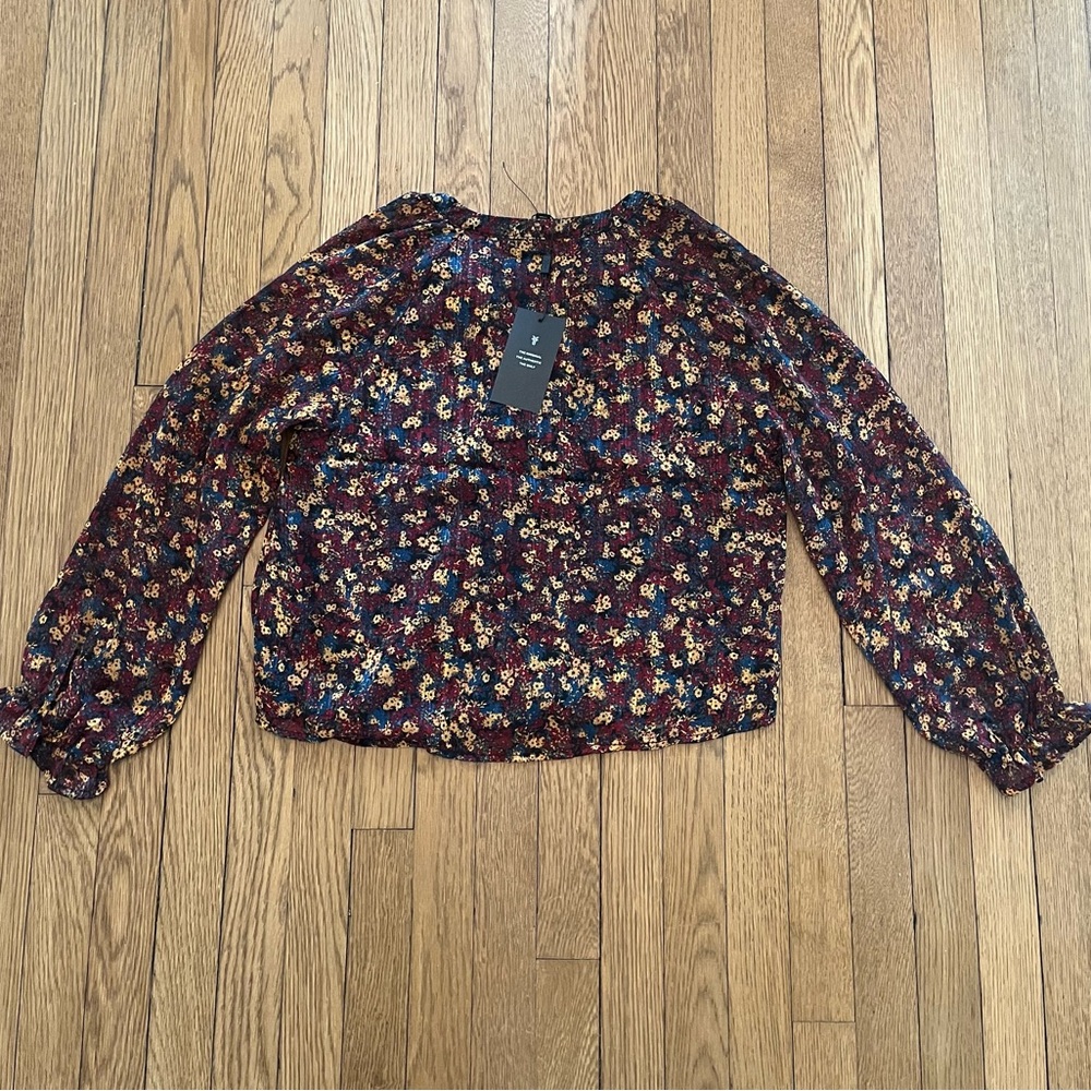 Floral Long Sleeve Top